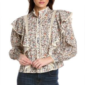 Stellah Lace Pioneer Blouse
